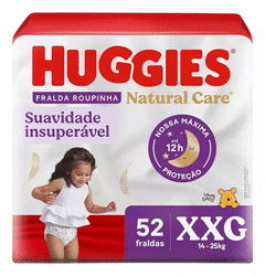 HUGGIES PANTS NATURAL CARE XG x56 | XXG x52