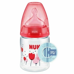 NUK MAMADERA FIRST CHOICE PLUS CON CONTROL DE TEMPERATURA DISEÑOS 150ML