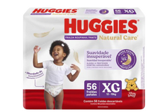 HUGGIES PANTS NATURAL CARE XG x56 | XXG x52 en internet