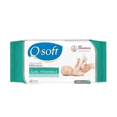 TOALLITAS Q-SOFT PREMIUM CON ALOE Y VITAMINA E