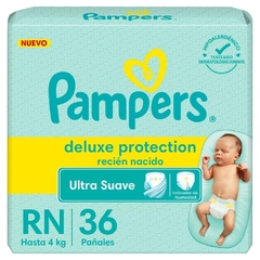 PAMPERS DELUXE PROTECT RNx36 HASTA 4 KG