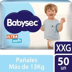 BABYSEC ULTRA SOFT Mx68 | G x60 | XG x52 | XXG x50 - Pañalera Trampolín