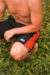 Boardshorts Orange Leaf - loja online