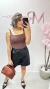 SHORTS EM PU CLAU - loja online