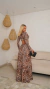 VESTIDO LONGO ANIMAL PRINT TALY na internet