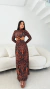 VESTIDO LONGO ANIMAL PRINT TALY - MIRANROSASTORE