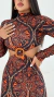 VESTIDO LONGO ANIMAL PRINT TALY - comprar online