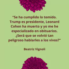 Podré recordarte sin que me interrumpas, de Beatriz Vignoli en internet