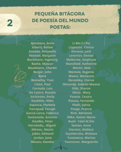 Colección Bitácoras de Poesía: tres volúmenes PROMO
