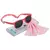 OCULOS DE SOL ROSA COM ALÇA AJUSTAVEL BUBA - Babylin