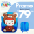 MOCHILA INFANTIL URSINHO MARROM - comprar online