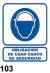 Cartel Seguridad Linea Obligación 40 X 45 - Alto Impacto 0.8 Mm en internet