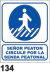 Cartel Seguridad Linea Obligación 40 X 45 - Alto Impacto 0.8 Mm en internet