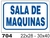 Cartel Seguridad Linea Informacion 22 X 28 Cm - Alto Impacto 0.8 Mm