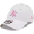 GORRA NEW ERA LEAGUE ESSENTIAL NEYYAN WHIWRO BLANCA CON ROSA