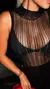 BODY FEMININO FIOS DE BRILHO CAROL
