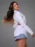 CAMISA FEMININA MANGA LONGA PEDRARIA SIMARIA