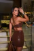 CONJUNTO FEMININO COURO MONALISA