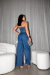 CONJUNTO FEMININO JEANS CALÇA E CROPPED MARJORIE