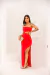 VESTIDO LONGO RECORTES IVINY