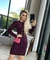Vestido Milena Manga Longa Tricô Modal
