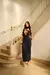 VESTIDO LONGO DECOTE MAJU