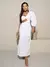 VESTIDO MIDI MANGA LEILA