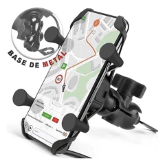 Suporte De Celular Moto Com Carregador Turbo - comprar online