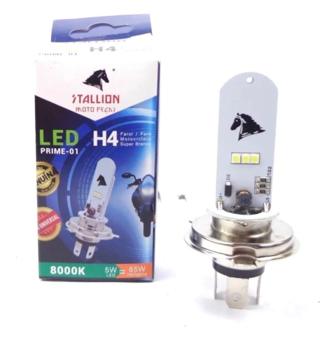 LAMPADA DE LED H4 8000k EFEITO XENON