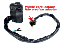 PUNHO XRE COM LAMPEJADOR PARA CG 160 TODAS - comprar online