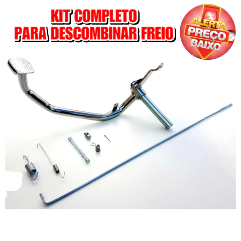 Kit Completo Para Descombinar Freio Cg 160 Titan/ Fan/ Startinha