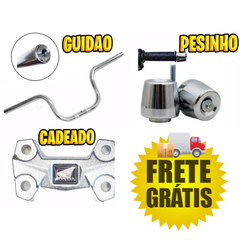 KIT GUIDÃO, PESINHO E CADEADO CB TWISTER