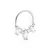 Piercing Argola Zircônia - comprar online