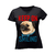 Camiseta Feminina Continue Sorrindo Keep On Smiling Pet Cachorro Pug