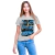 Camiseta Feminina Fusca Azul Vw Antigos Volkswagen na internet