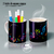 Caneca Porcelana Notas Musicais Coloridas Presente Musicos - Macfly Estampas