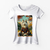 Camiseta Feminina Husky Siberiano Cachorro Cão Pet Meditação Zen Md4 na internet