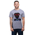 Camiseta Masculina Pet Super Pug Cachorro Com Óculos - comprar online
