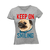 Camiseta Feminina Continue Sorrindo Keep On Smiling Pet Cachorro Pug na internet