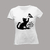 Camiseta Feminina Gato Borboleta Pet Md1 - Macfly Estampas