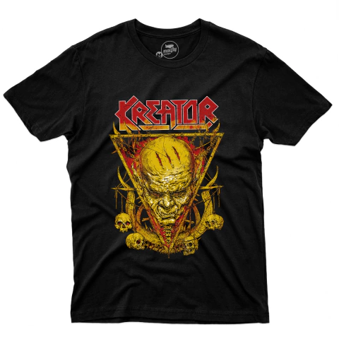 Camiseta Masculina Kreator Banda Rock
