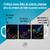 Caneca Porcelana Notas Musicais Coloridas Presente Musicos - comprar online