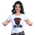Camiseta Feminina Pet Super Pug Cachorro Com Óculos - Macfly Estampas