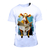 Camiseta Masculina Divertida Vaca Lendo Jornal Fazenda na internet