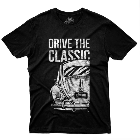 Camiseta Masculina Fusca Drive The Classic Volkswagen Camisa