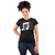 Camiseta Feminina Algodão Notas Musicais Instrumentos - comprar online