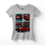 Camisetas Feminina Gol Quadrado Vermelho Pop-art Clássicos na internet