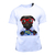 Camiseta Masculina Pet Super Pug Cachorro Com Óculos na internet