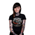 Camiseta Feminina Hot Rod Psychobilly Costum Culture Estilo - comprar online