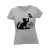 Camiseta Feminina Gato Borboleta Pet Md1 na internet